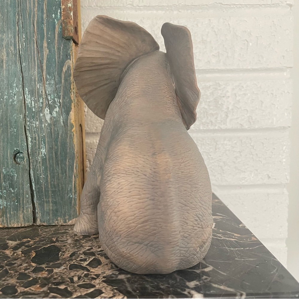 LAST CHANCE Lenox Porcelain Elephant Figurine Collectible Home Accent Decor - Picture 4 of 9